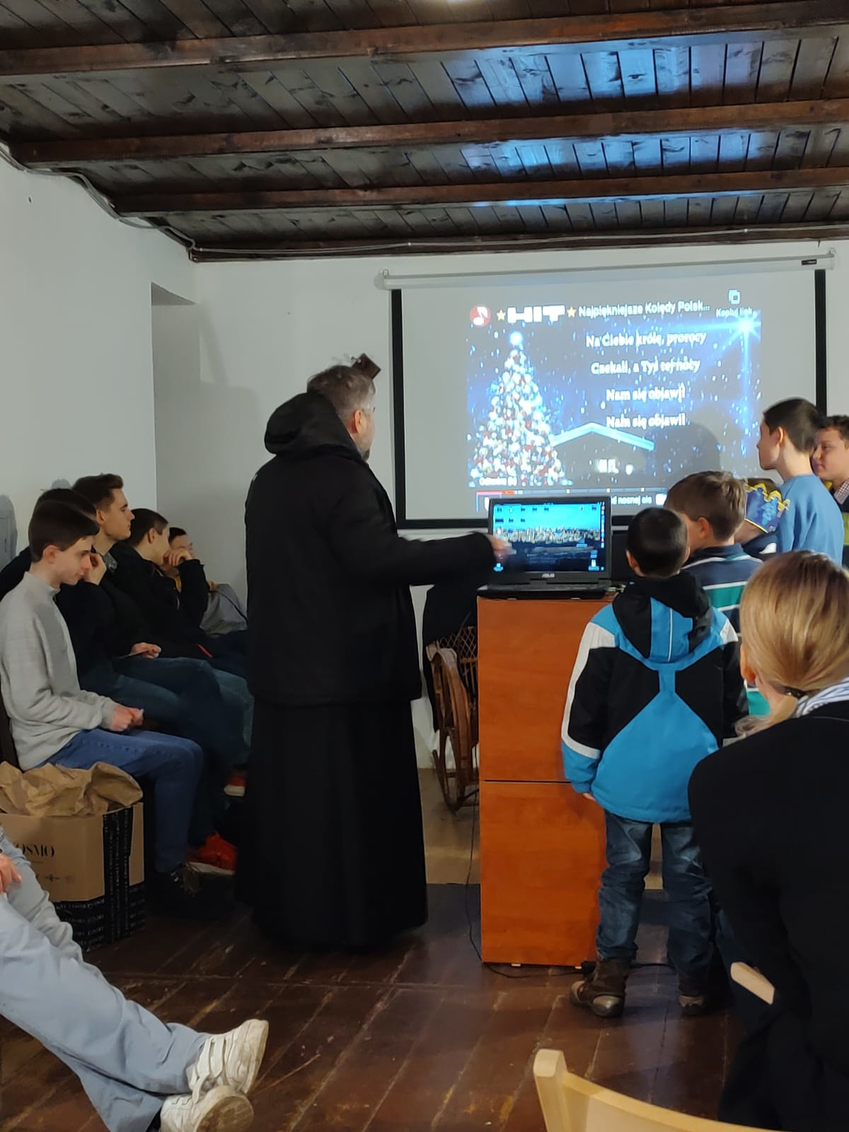 Spotkanie opłatkowe liturgicznej służby ołtarza