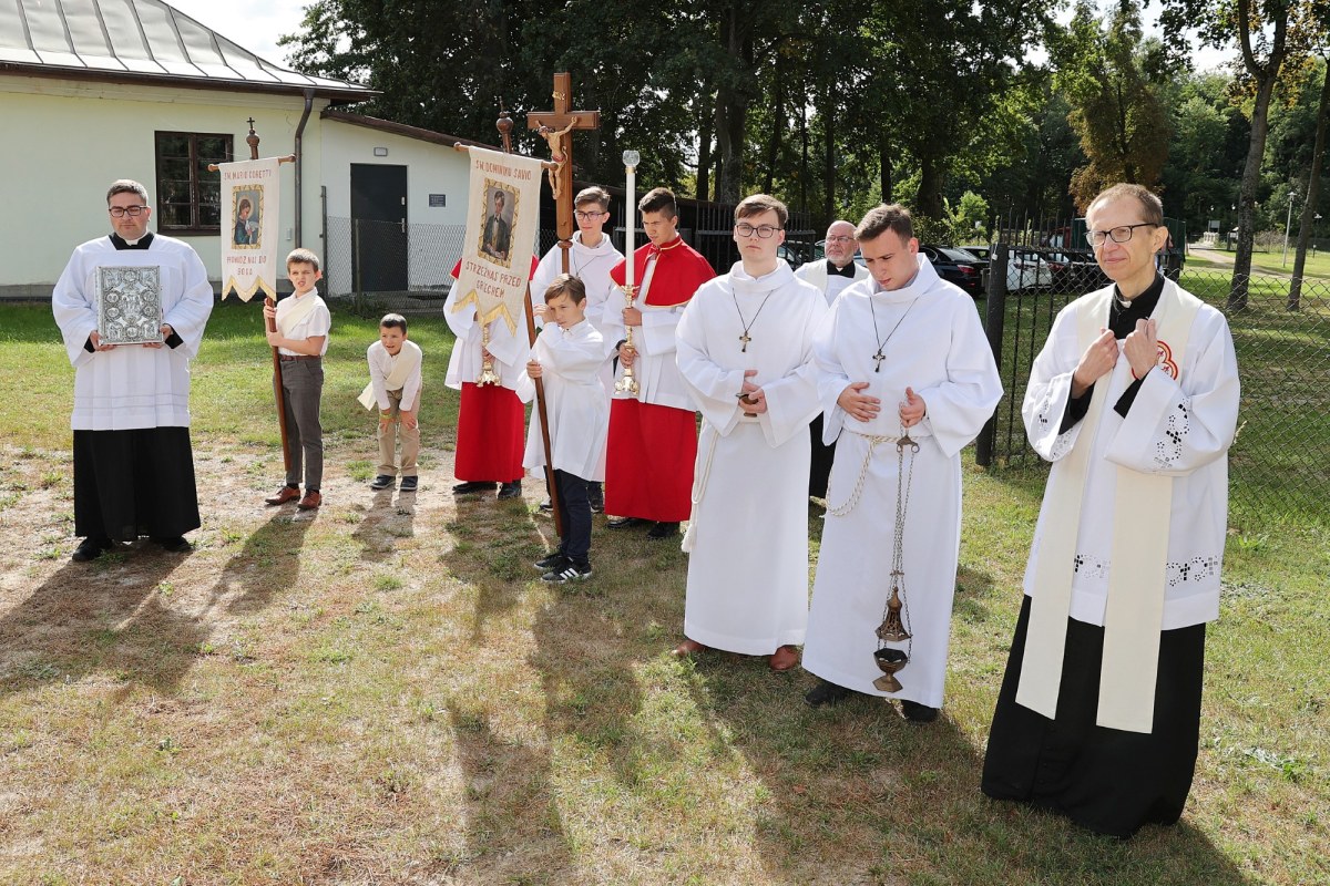 Rozpoczęcie uroczystości Wprowadzenia obrazu Matki Bożej Jasnogórskiej