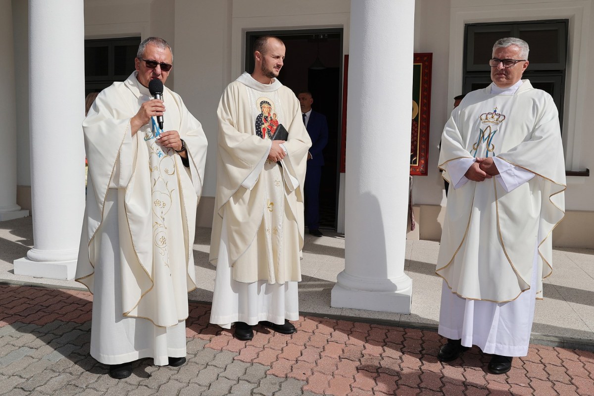 Rozpoczęcie uroczystości Wprowadzenia obrazu Matki Bożej Jasnogórskiej